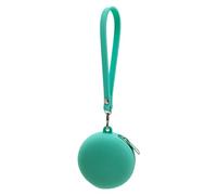 Meiliyizu, Portamonete, borsa rotonda per cuffie per bambini, portamonete carino, piccolo, leggero, con cerniera, custodia per auricolari