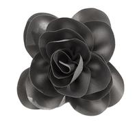 Meiliyizu Spilla a forma di fiore grande, elegante clip su tessuto, spilla a forma di fiore in tessuto, accessorio per guardaroba da donna