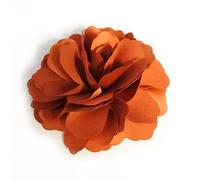 Meilliwish Camelie Fiore Clip di capelli pin spilla (A74)(arancia)