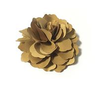 Meilliwish Camelie Fiore Molletta E Pin di Brooch (A74)(MuStelladGiallo)