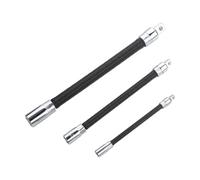 MEILVMEIJI 3Pcs Albero Flessibile 1/4 "3/8" 1/2" Alta Coppia Asta di Prolunga Testa di Conversione Presa Presa Cricchetto