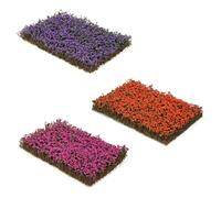 MEILVMEIJI 3pcs Miniatura Pianta Strappabile Per Il Modello Paesaggio 11mm Handmade Nylon Spugna Cluster Per La Decorazione Domestica E