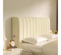 MEIMAI Schienale Letto Imbottito E Copri Testata Letto Matrimoniale - Letto Singolo Imbottito E Cuscino Testiera Letto - Vestiletto E Decorazioni Camera da Letto E-180cm