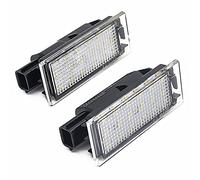 Meimeier Lampada LED per Targa di Licenza per Clio/Espace/Kadjar/Laguna/Master/Megane/Trafic/Twingo/Wind
