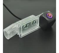 Meimeier Telecamera posteriore 170° HD 1080P AHD Fisheye per VW Golf Passat Seat Lbiza MK3/MK4/MK5 Toledo Altea XL Leon (CVBS-AHD)