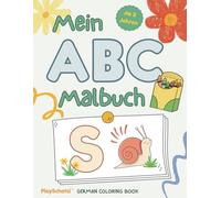 Mein ABC Malbuch: My German ABC Coloring Book