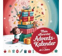 Mein allererster Adventskalender - ab 2 Jahren: zum Vorlesen und Ausmalen