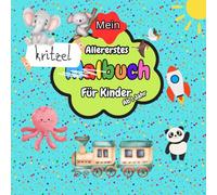 Mein allererstes Kritzelbuch für Kinder ab 1 Jahr: Ausmalbuch mit 50 Liebevoll Gestalteten Motiven, die Kreativität und Motorik Fördern