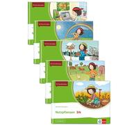 Mein Anoki-Übungsheft - Paket Sachunterricht 3/4: 5 Hefte im Paket: Nutzpflanzen | Wald | Vögel | Wasser und Wetter | Medien Klasse 3/4