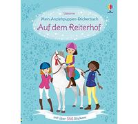 Mein Anziehpuppen-Stickerbuch: Auf dem Reiterhof