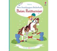 Mein Anziehpuppen-Stickerbuch: Beim Reitturnier