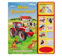 Mein Bauernhof - Klappen-Geräusche-Buch mit 10 Sounds - Klappenbuch mit Soundeffekten