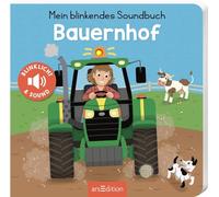 Mein blinkendes Soundbuch - Bauernhof: Sound mit 1 LED | Die innovative Soundreihe für kleine Fahrzeugfans ab 12 Monaten