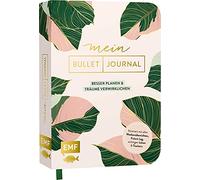 Mein Bullet Journal (Jungle Edition) - Besser planen & Träume verwirklichen: Illustriert mit allen Wochenübersichten, Future Log, wichtigen Listen und ... - Journal mit goldenem Cover und Leseband