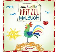 Mein buntes Kritzel-Malbuch (Hahn): Kritzelbuch mit über 40 farbigen Motiven für Kinder ab 2 Jahre - Erstes Kritzeln und Ausmalen für Mädchen und Jungen