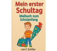 Mein erster Schultag: Malbuch zum Schulanfang
