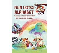 MEIN ERSTES ALPHABET: MALBUCH MIT KURZGESCHICHTEN UND NIEDLICHEN TIERBABYS