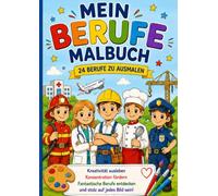 Mein erstes Berufe Malbuch
