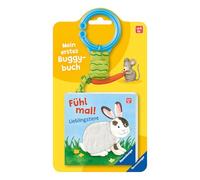 Mein erstes Buggybuch: Fühl mal! Lieblingstiere; Baby-Buch für Kinder ab 6 Monaten, Fühlbuch, Pappbilderbuch