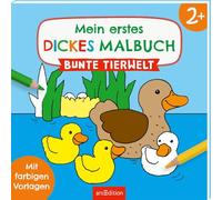 Mein erstes dickes Malbuch Bunte Tierwelt