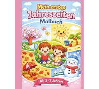 Mein erstes Jahreszeiten Malbuch