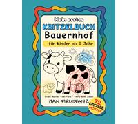Mein erstes Kritzelbuch Bauernhof: Große einfache Motive mit extra dicken Linien - Für Kinder ab 1 Jahr | 72 Bauernhof-Bilder zum freien Kritzeln & Ausmalen