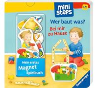 Mein erstes Magnetbuch: Wer baut was? Bei mir zu Hause
