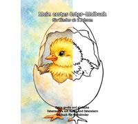Mein erstes Oster-Malbuch für Kinder ab 2 Jahren: Extra große und einfache Ostermotive mit Hasen und Ostereiern | Malbuch für Kleinkinder