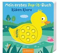 Mein erstes Pop-it-Buch - Küken Klara: Plopp! | Ein erstes Spielbuch für kleine Kinder ab 18 Monaten