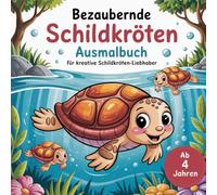 Mein erstes Schildkröten-Malbuch für kreative Schildkröten-liebhaber ab 4 Jahren: 40 niedliche Schildkröten-Ausmalbilder | Einfach & klar | Perfekt für Kinder im Kindergarten und in der Grundschule