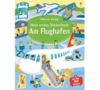 Il mio primo libro di adesivi: All'aeroporto – Usborne