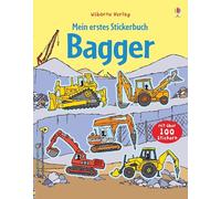 Mein erstes Stickerbuch: Bagger