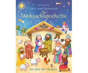 Mein erstes Stickerbuch: Die Weihnachtsgeschichte