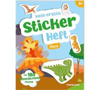 Mein erstes Stickerheft. Dinos: Mit über 180 wiederablösbaren Stickern