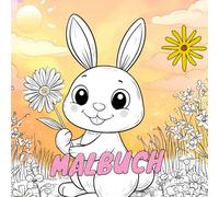 Mein erstes Waldtier-Malbuch für Kinder ab 3 Jahren - liebevoll gestaltete Ausmalbilder mit Fuchs, Bär & Co. zum Lernen und Entspannen: Entdecke die ... Waldes - ganz einfach mit Stift und Farbe!