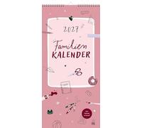 Mein Family-Planer 2027 - Aufschreiben, abhaken, glücklich sein!: Wandkalender mit Terminspalten für jedes Familienmitglied