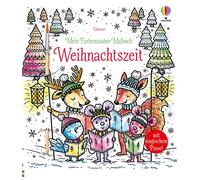 Mein Farbenzauber-Malbuch: Weihnachtszeit: mit heraustrennbaren Seiten