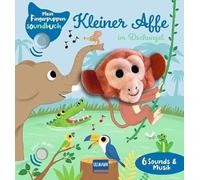 Mein Fingerpuppen-Soundbuch - Kleiner Affe im Dschungel: 6 Sounds mit Geräuschen und Musik, ab 1 Jahr