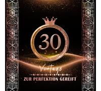 Mein Gästebuch zum 30. Geburtstag | Erinnerungen für die Ewigkeit: 21 x 21 cm | Softcover | 120 Blanko-Seiten