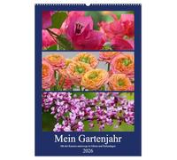 Mein Gartenjahr - Mit der Kamera unterwegs in Gärten und Parkanlagen (Wandkalender 2026 DIN A2 hoch), CALVENDO Monatskalender: Eine reichhaltige ... aus Botanischen Gärten und Schlossanlagen.
