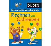Mein Grober Vorschulblock - Rechnen Und Schreiben Book NUOVO