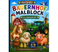 Mein großer Bauernhof Malblock