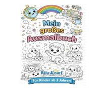 Mein Großes Ausmalbuch: 45 Einzelseiten um Farbdurchdruck zu vermeiden