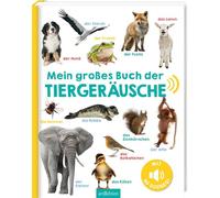 Mein großes Buch der Tiergeräusche: Mit 50 Sounds | Hochwertiges Soundbuch mit realistischen Sounds für Kinder ab 24 Monaten