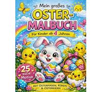 Mein großes Oster-Malbuch für Kinder