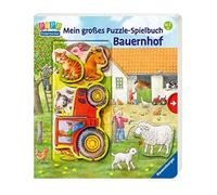 Mein großes Puzzle-Spielbuch Bauernhof - NUOVO
