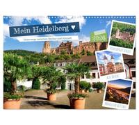Mein Heidelberg - Unterwegs zwischen Neckar und Altstadt (Wandkalender 2026 DIN A3 quer), CALVENDO Monatskalender: Heidelberg, die charmante Stadt am ... Kultur und Natur auf einzigartige Weise.