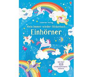 Mein Immer-wieder-Stickerbuch: Einhörner