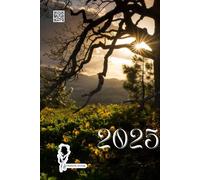 Mein Kalender 2025 - gebundenes Buch - Jahreskalender, Terminkalender, Wochenplaner, Geburtstagsplaner im praktischen Taschenbuchformat von ... Familie oder auch fürs Business | Wald Blick