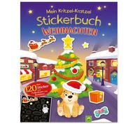 Mein Kritzel-Kratzel-Stickerbuch Weihnachten mit Bambus-Stick: Über (Tascabile)